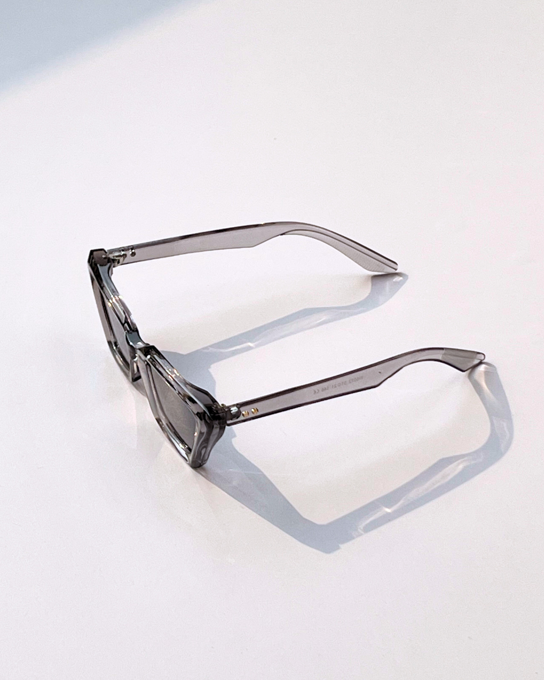 Grey Rectangular Sunglasses for Women – Korean Style