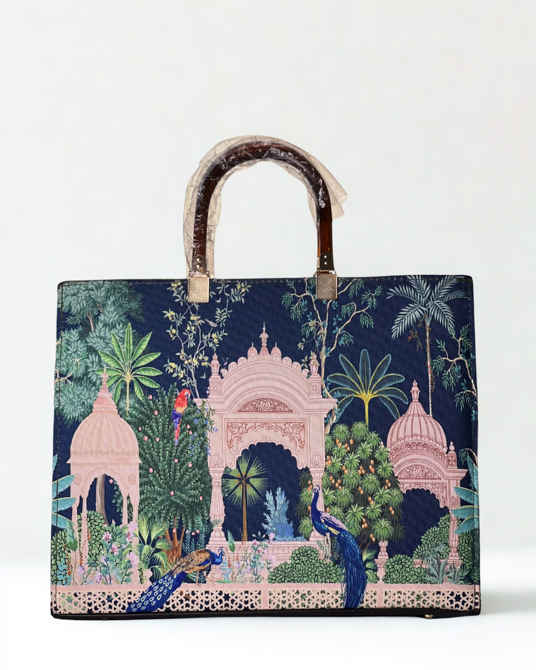 Royal Garden – Premium Printed Canvas Tote Bag