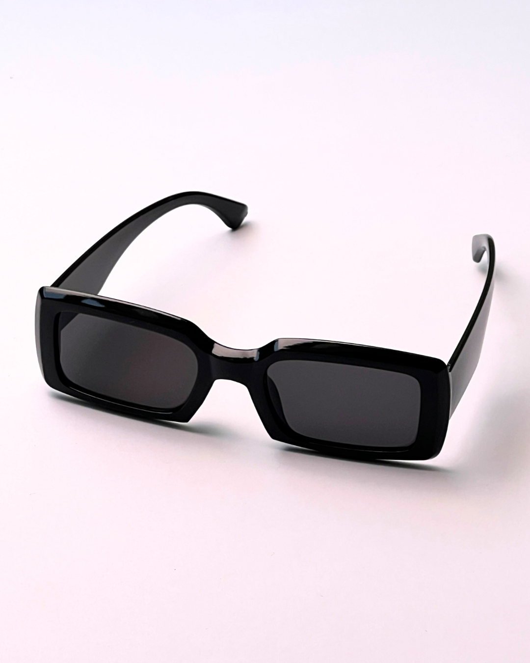 Enacolor Square Fashion Sunglasses – Black