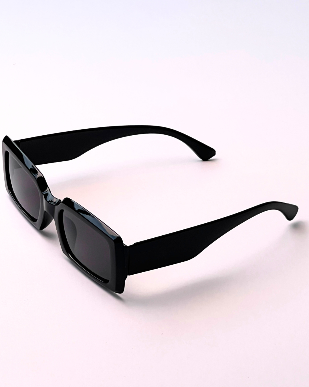 Enacolor Square Fashion Sunglasses – Black