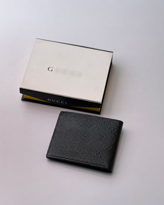 Classic Black Dollar Size Wallet | Elegant Everyday Wallet