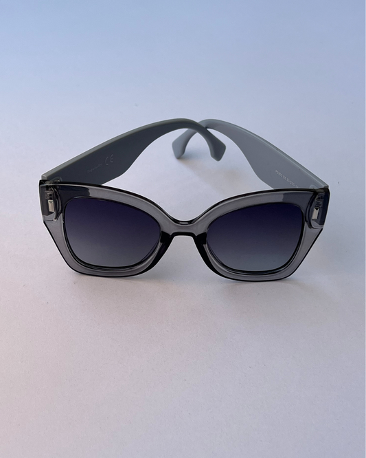 Stylish Gray Frame Glasses