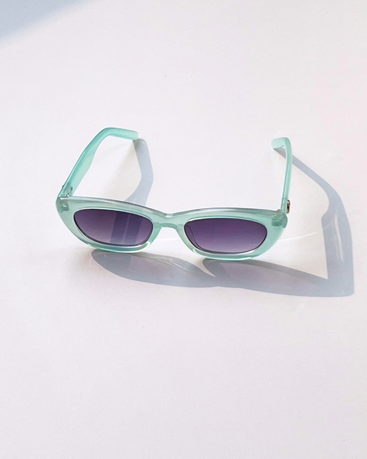 Mint Cat Eye Sunglasses for Women – Polarized Lenses