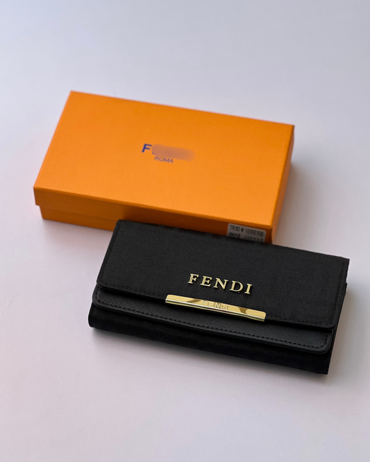 Luxury Black Ladies Wallet