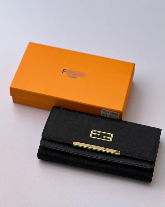 Stylish Black Wallet for Women