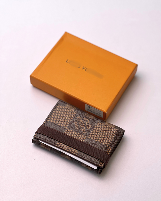 Premium Brown Trifold Wallet – Stylish & Compact Design