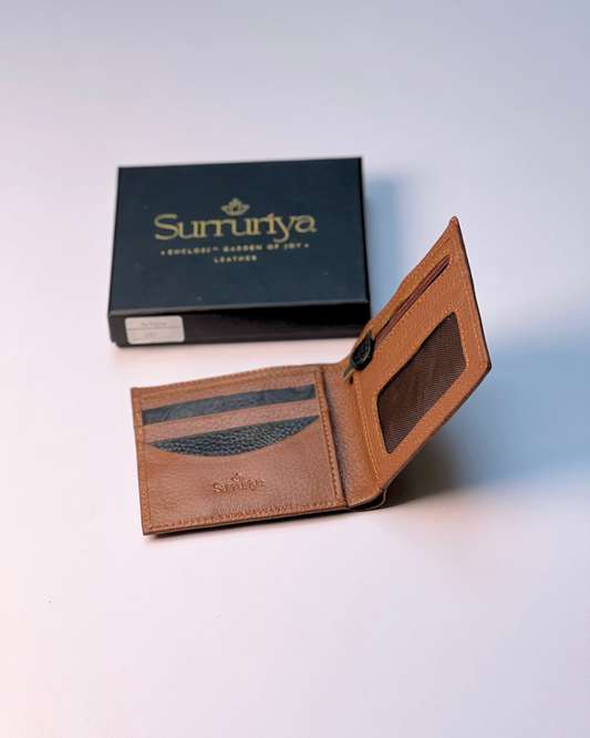 Premium Brown Mild Leather Wallet