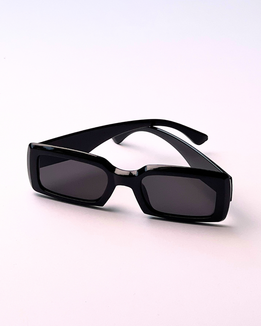 Enacolor Square Fashion Sunglasses – Black